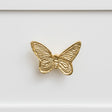 Gold Butterfly Drawer Knob