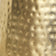 Gold Hammered Metal Planter 20cm x 20cm
