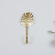 Gold Monstera Leaf Wall Hook