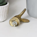 Gold Rabbit Head Drawer Knob