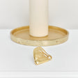 Gold Santa Hat Candle Pin