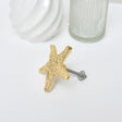 Gold Starfish Drawer Knob