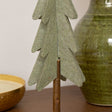 Green Felt Standing Tree Decoration - 25cm
