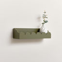Green Scalloped Wall Storage Shelf - 40cm