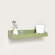 Green Scalloped Wall Storage Shelf - 61cm