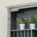 Grey Wall Mounted Plate Rack