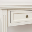 Ivory 2 Drawer Console / Dressing Table - Daventry Ivory Range