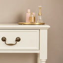 Ivory 2 Drawer Dressing Table Set &amp; Pair of 3 Drawer Bedside Tables - Charlotte Ivory Range