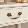 Ivory 2 Drawer Dressing Table Set &amp; Pair of 3 Drawer Bedside Tables - Charlotte Ivory Range