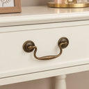 Ivory 2 Drawer Dressing Table Set &amp; Pair of 3 Drawer Bedside Tables - Charlotte Ivory Range