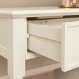 Ivory 2 Drawer Dressing Table Set &amp; Pair of 3 Drawer Bedside Tables - Charlotte Ivory Range