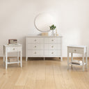 Ivory 6 Drawer Chest Of Drawers - Padstowe Ivory Range