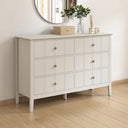 Ivory 6 Drawer Chest Of Drawers - Padstowe Ivory Range