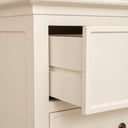 Ivory Wardrobe, 8 Drawer Chest of Drawers, Dressing Table Set &amp; Pair of 3 Drawer Bedside Tables - Charlotte Ivory Range