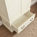 Ivory Wardrobe, Dressing Table Set &amp; Pair of 3 Drawer Bedside Tables - Charlotte Ivory Range