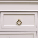 Brushed Gold Clover Drop Pull Handle