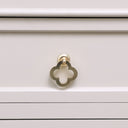 Brushed Gold Clover Drop Pull Handle