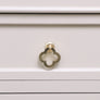 Brushed Gold Clover Drop Pull Handle