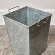 Galvanised Steel Storage Waste Bin