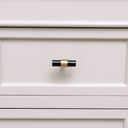 Gold &amp; Black Acrylic T-Bar Shaped Drawer Handle