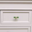 Gold &amp; Green Acrylic T-Bar Shaped Drawer Handle