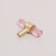 Gold &amp; Pink Acrylic T-Bar Shaped Drawer Handle