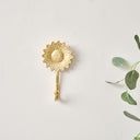 Gold Sunflower Wall Hook