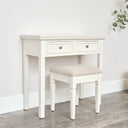 Large Dressing Table, Mirror &amp; Stool Set - Daventry Ivory Range