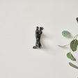 Matte Black Cat Wall Hook