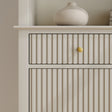 Large 2 Drawer &amp; 2 Doors Bookcase - Hales Taupe Range
