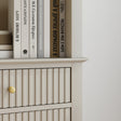 Large 2 Drawer &amp; 2 Doors Bookcase - Hales Taupe Range