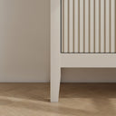 Large 2 Drawer &amp; 2 Doors Bookcase - Hales Taupe Range