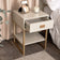 Large 2 Drawer Dressing Table and Pair of Bedside Tables - Elle Stone Range