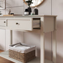 Large 2 Drawer Sideboard Console Table - Rowley Pale Cream Range