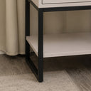 Large 3 Drawer Chest of Drawers and Pair of Bedside Tables - Elle Dark Beige Range