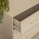 Large 3 Drawer Chest of Drawers - Liana Taupe Range