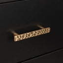 Large 3 Drawer Chest Of Drawers &amp; Pair Of 3 Drawer Bedside Tables - Luna Black Range
