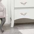 Large 3 Drawer Chest of Drawers &amp; Pair of Bedside Tables - Elizabeth Ivory Range