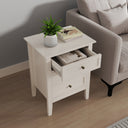 Large 6 Drawer Chest of Drawers and Pair of 3 Drawer Bedside Tables - Rowley Pale Cream Range