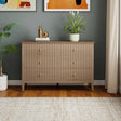 Large 6 Drawer Chest of Drawers - Hales Pale Wood Range
