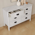 Large 6 Drawer Chest of Drawers - Lawrence Ivory Range
