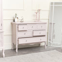 Large 6 Drawer Chest of Drawers - Victoria Pink Range