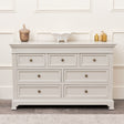 Large 7 Drawer Chest of Drawers - Daventry Taupe-Grey Range - Damaged second