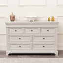 Large 7 Drawer Chest of Drawers - Daventry Taupe-Grey Range - Damaged second