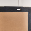 Large Black Framed Art Deco Wall / Leaner Mirror 80cm x 180cm