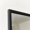 Large Black Rectangle Wall Mirror 60cm x 140cm