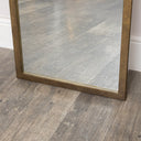 Large Bronze Framed Arched Wall &amp; Leaner Mirror - 50cm x 180cm
