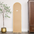 Large Bronze Framed Arched Wall &amp; Leaner Mirror - 50cm x 180cm