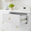 Large Chest of Drawers and Pair of Bedside Tables - Hales White Range
