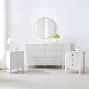 Large Chest of Drawers and Pair of Bedside Tables - Hales White Range
